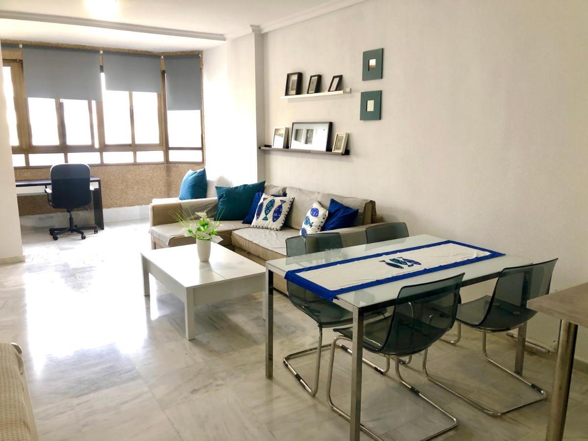 Appartement GATU Loft Trip 1ª linea de playa, wifi, aire acc à Cadix Extérieur photo